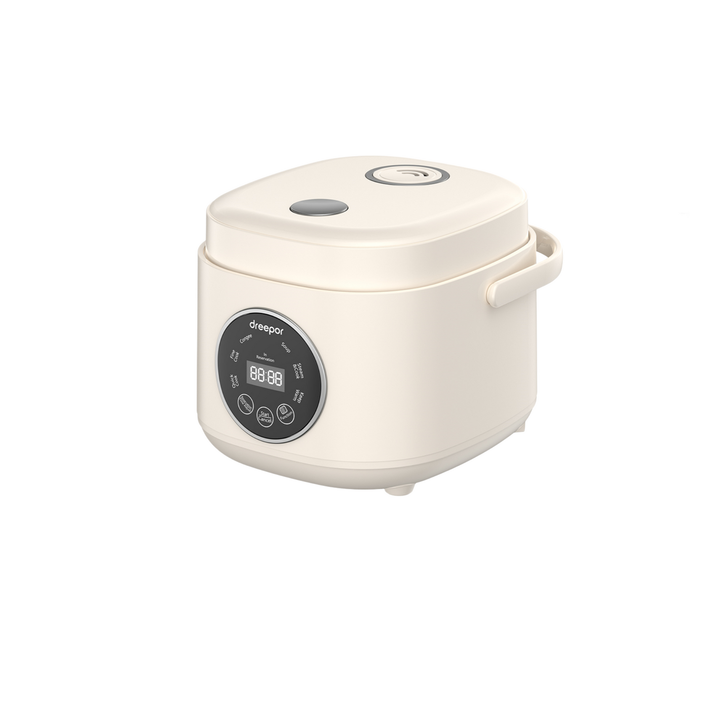 Dreepor Smart Rice Cooker – Touch Display & One-Button Cooking for Daily Meals