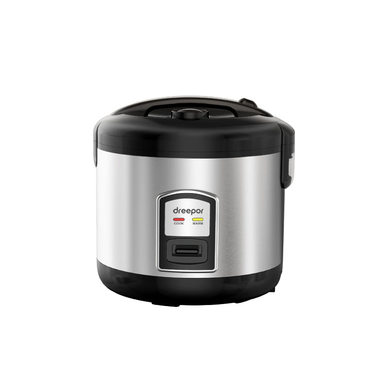 Dreepor Large Capacity Rice Cooker - 3L / 4L Pot with Food Steamer