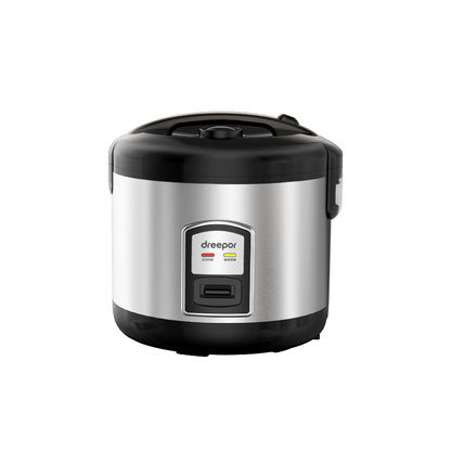 Dreepor Large Capacity Rice Cooker - 3L / 4L Pot with Food Steamer