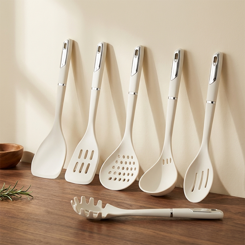 Dreepor 6-Piece Silicone Kitchenware Set – Non-Stick, Heat Resistant, Food-Grade & Baby-Safe