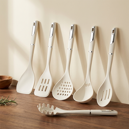 Dreepor 6-Piece Silicone Kitchenware Set – Non-Stick, Heat Resistant, Food-Grade & Baby-Safe