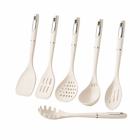 Dreepor 6-Piece Silicone Kitchenware Set – Non-Stick, Heat Resistant, Food-Grade & Baby-Safe