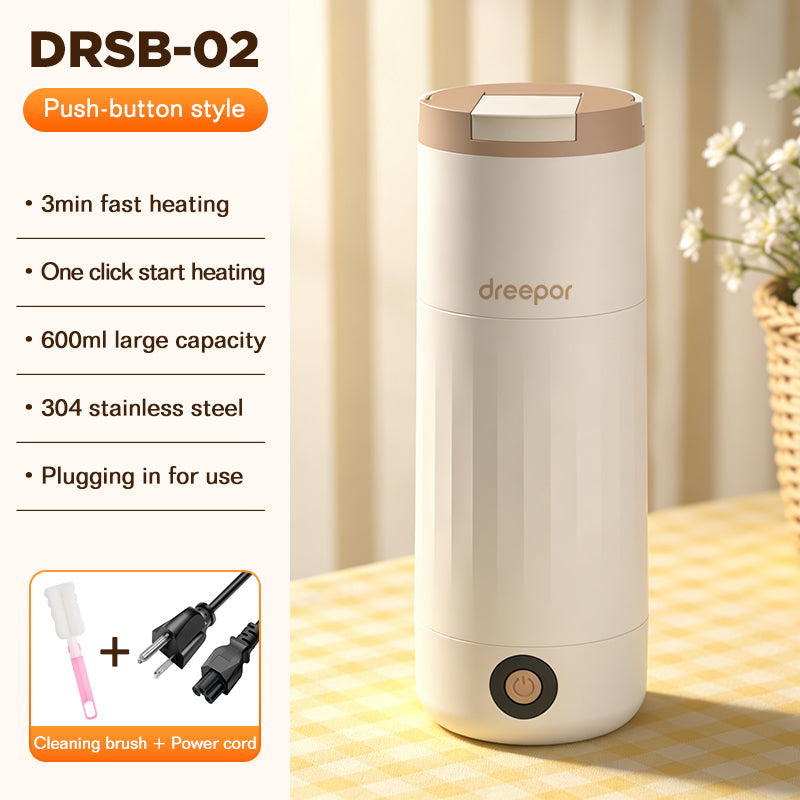 Dreepor Portable Electric Heating Thermos Cup